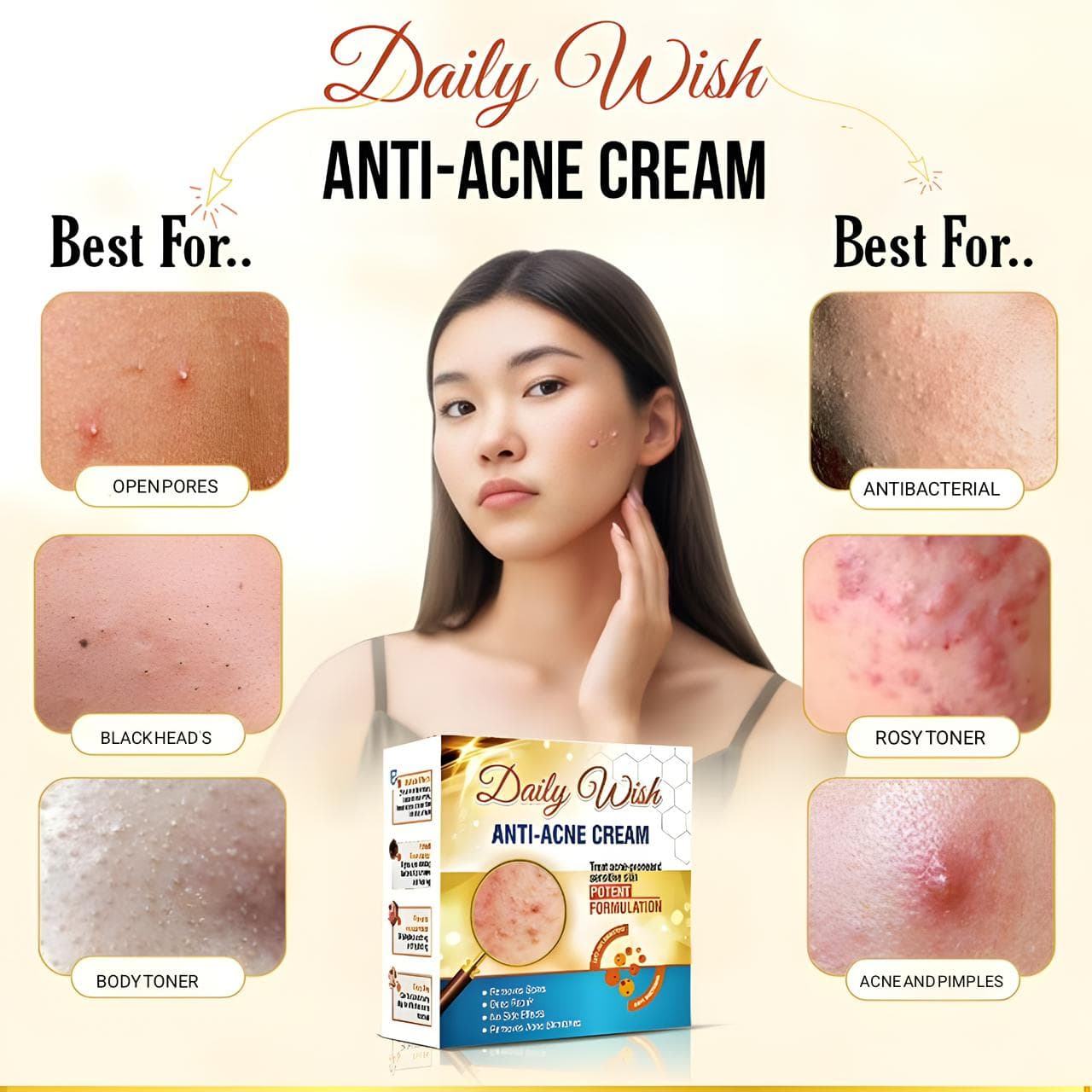 DAILY WISH ANTI ACNE CREAM